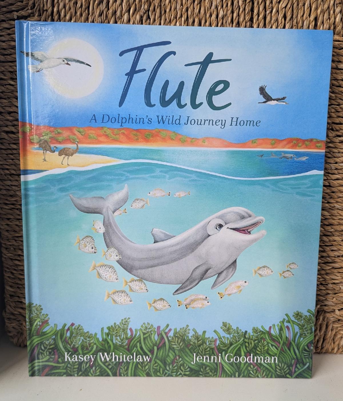 Flute - A dolphin's wild journey home picture book