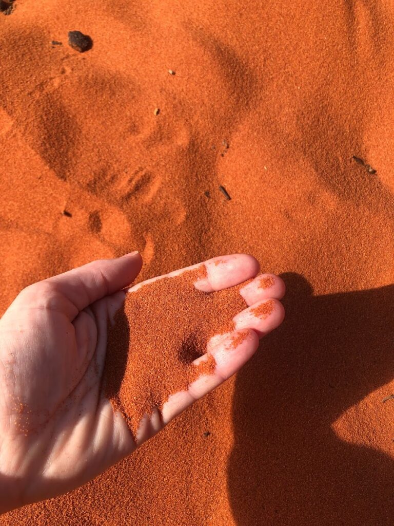 Red sand, Monkey Mia, Australia